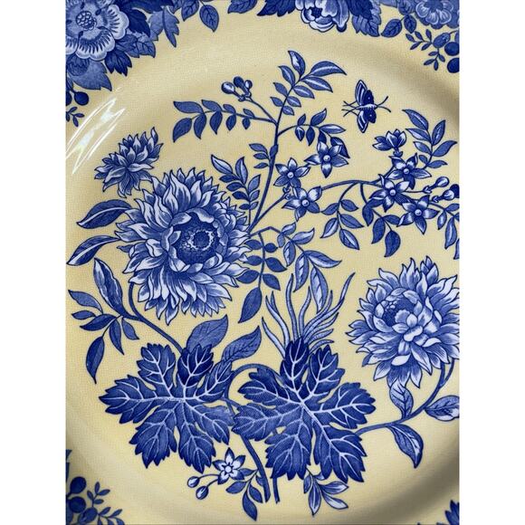 The Spode Blue Room Garden Collection 'Jasmine' England 12" Chop Plate - Picture 2 of 5
